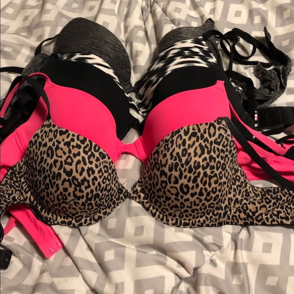 PINK 34A bras